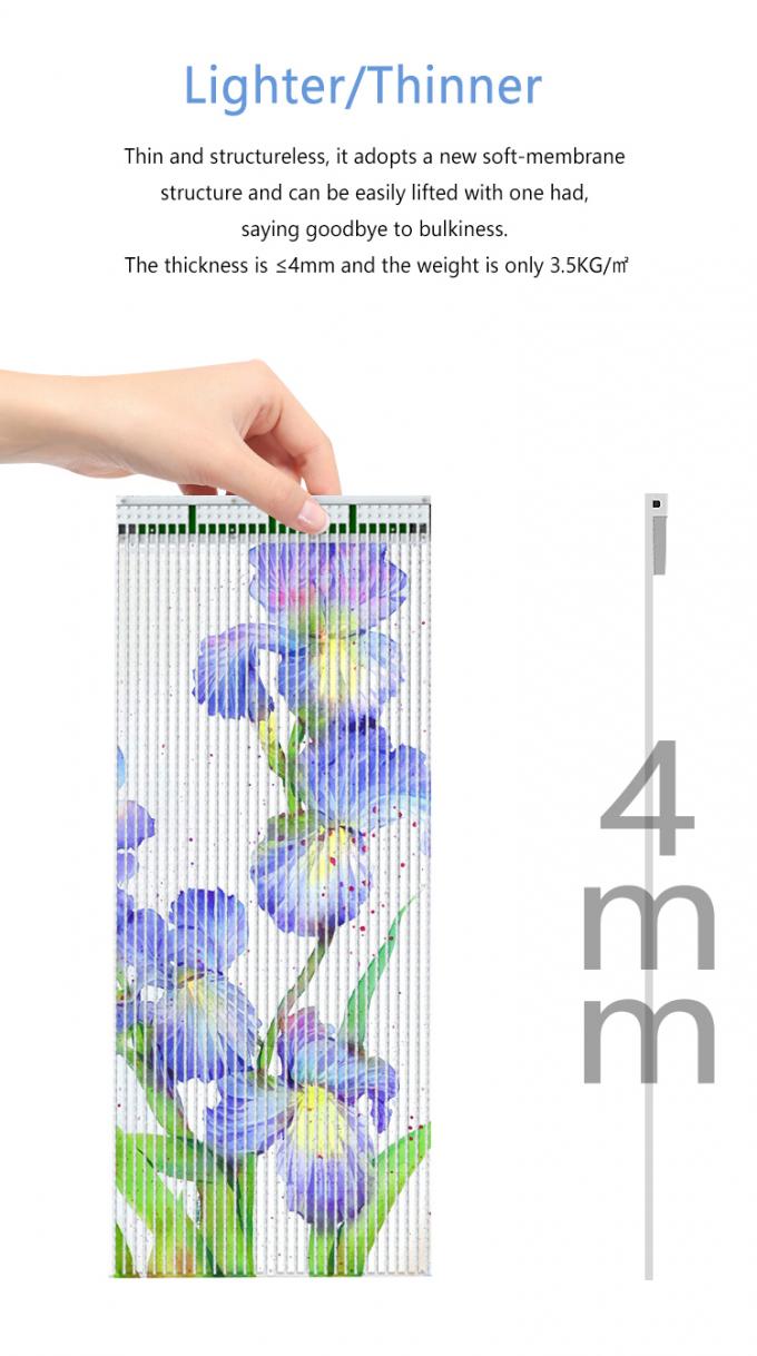 P20 P30 P40 pantalla de película LED pantalla de pantalla de vidrio gigante pantalla publicitaria 5