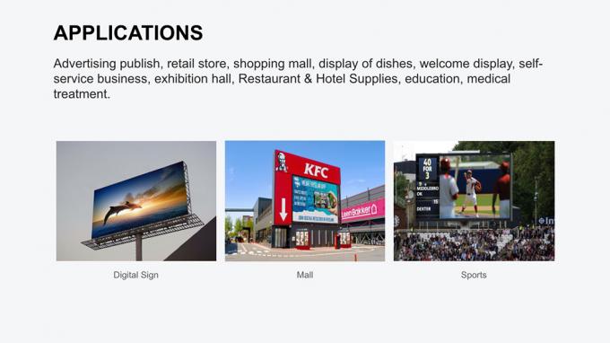 Pantalla de pantalla LED fija exterior P3.91 P4.81 P6.25 P7.8 P10.4 Pared de vídeo LED de color completo delgada 7