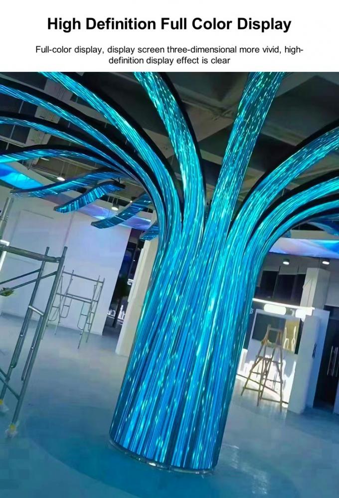 Diseño de interiores Creativa pantalla de LED para añadir un toque moderno a las casas Oficinas y espacios públicos 7