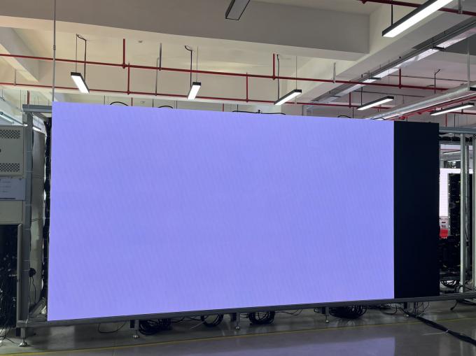 Panel de aluminio interior de fundición a presión LED de pared de video fina para aplicaciones interiores y exteriores 7