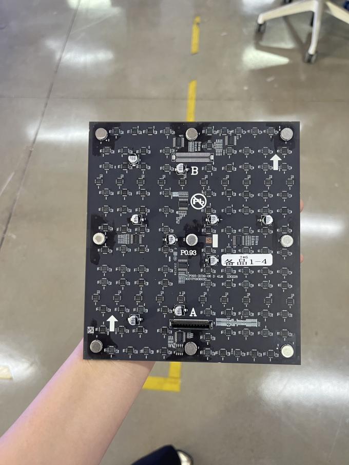 Panel de aluminio interior de fundición a presión LED de pared de video fina para aplicaciones interiores y exteriores 9