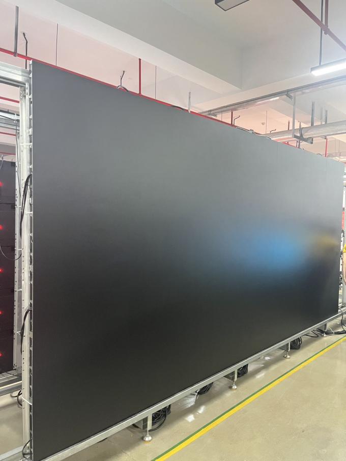 Panel de aluminio interior de fundición a presión LED de pared de video fina para aplicaciones interiores y exteriores 16