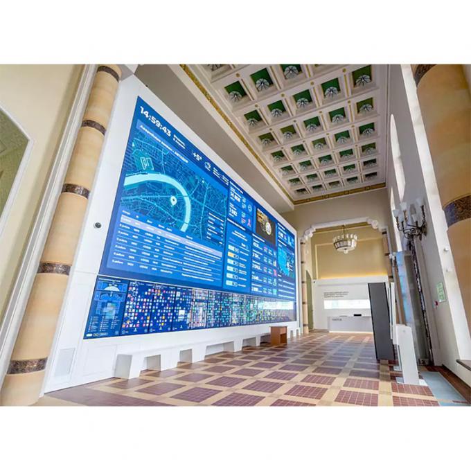 Panel de aluminio interior de fundición a presión LED de pared de video fina para aplicaciones interiores y exteriores 22