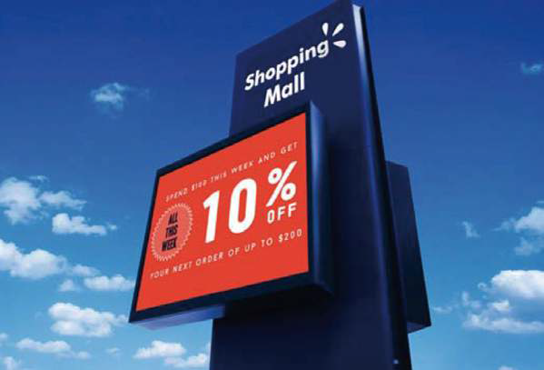 Display LED SMD para exteriores HD de color completo P4 P5 P6 P8 P10 Pantalla de pared de video LED 2