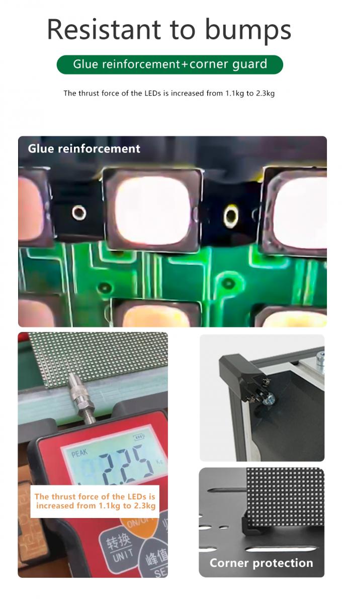 Pantallas LED de alquiler con pantalla de pared de vídeo LED de alto rendimiento P2.5 P3 P4 P5 P6 Pantalla de visualización LED exterior interior 10