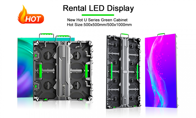 P3.91 Alquiler de pantallas de pantalla LED al aire libre Precio de las paredes de vídeo LED para escenarios de conciertos Alquiler de pantallas de LED 1