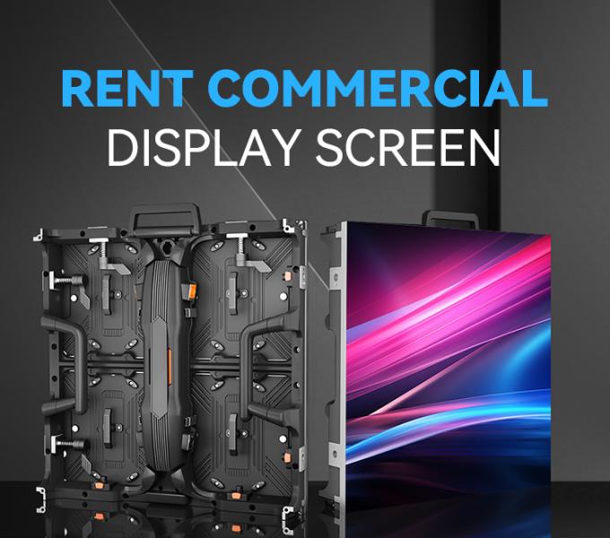 P3.91 P4.81 Pantalla LED de alquiler al aire libre curvada Pantalla LED de color completo HD Pantalla LED de eventos 0