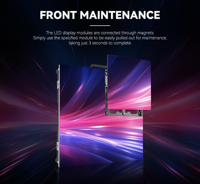 P3.91 P4.81 Pantalla LED de alquiler al aire libre curvada Pantalla LED de color completo HD Pantalla LED de eventos 1