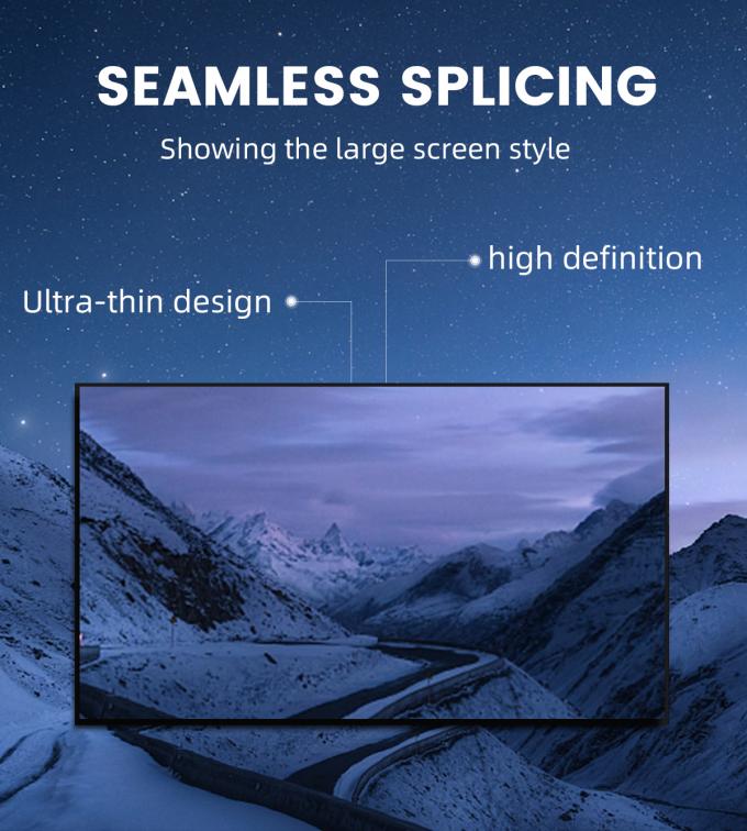 8K 4K HD P1.2 P1.5 P1.8 P2 P2.5 P3 Pantalla de panel de pared de video LED fija ultradelgada a color completo para interiores 5