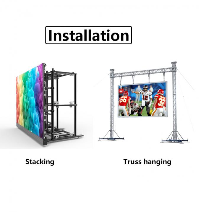 Pantalla de pantalla LED de alquiler en interiores P2.6 P2.9 P3.91 P4.81 para escenarios de conciertos 3