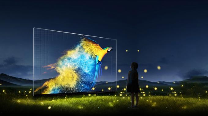 Pantalla LED Holográfica Transparente P3.91 Pantalla LED a todo color Pantalla LED Holográfica Invisible Pantalla LED Invisible 5