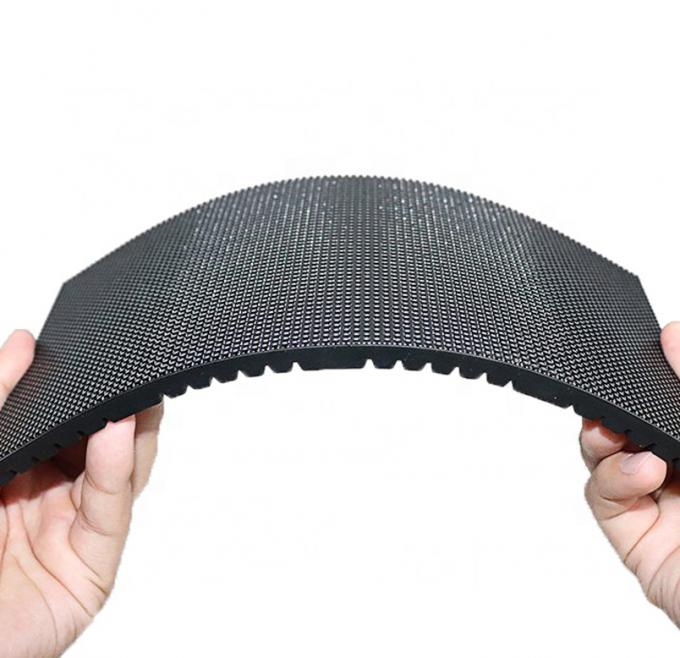 P1.5 P2.5 P4 Pantalla LED suave Pantalla LED flexible vertical curva para publicidad interior y exterior 2