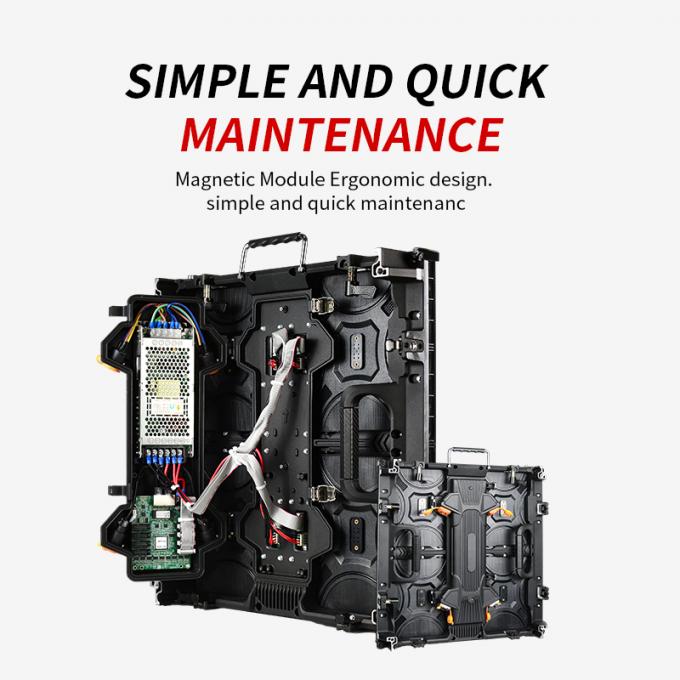 P3.91 P2.6 Alquiler de cine pantalla LED de Navidad espectáculo de baile fiesta LED de visualización de eventos tras bastidores de la iglesia LED de vídeo pared 2