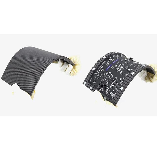 Pantalla de TV LED suave personalizable Pantalla LED flexible para interiores P3 Precio de pantalla sexy 0