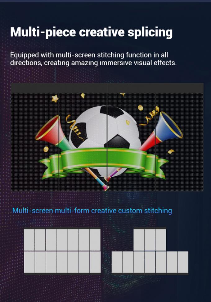 Pantalla LED voladora con pantalla de alfombra mágica de dron pantalla de película LED recargable para publicidad al aire libre personalizada 4