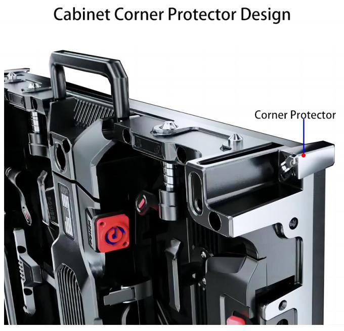 Pantalla LED para interior y exterior P1.56 P1.95 P2.6 P2.97 P3.91 para panel de visualización de pared de video para el escenario 1