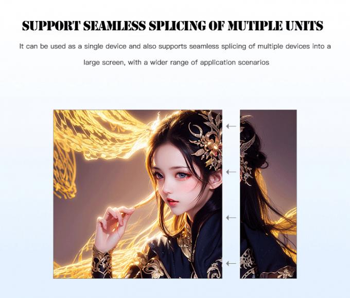 P2.5 Cartel LED plegable para interiores, exhibición de productos publicitarios LED 6