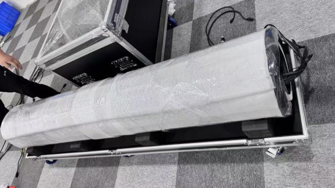 Pantalla LED enrollable GOB, panel LED, letrero LED, valla publicitaria LED, pantalla LED 7