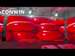 P1.8mm Pantalla de pantalla LED de pared de peso ligero Servicio frontal interior Punto de píxeles fino