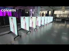 Televisión de pantalla LED inteligente interactiva HD 2K 4K de 145 pulgadas con aleación de alumiframe para la sala de exposiciones